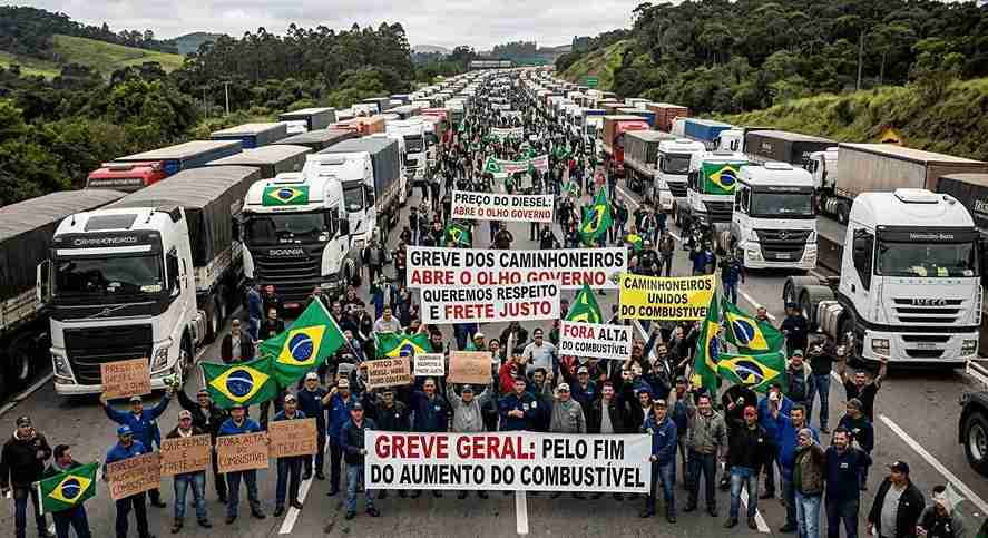 Governo Anuncia Novas Medidas para Evitar Paralisação de Caminhoneiros